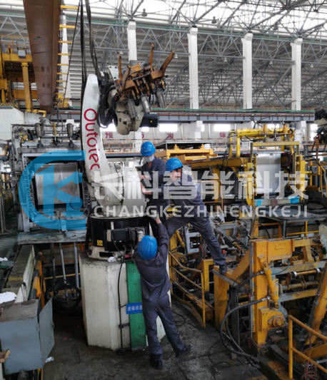 庫卡大型機械臂減速箱更換現場 庫卡大型機械臂減速箱更換現場