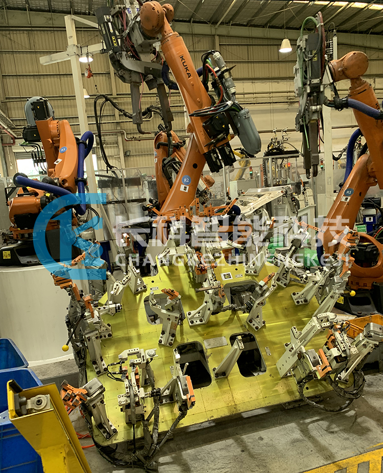 拆卸庫(kù)卡焊接機(jī)器人二軸減速機(jī) 拆卸庫(kù)卡焊接機(jī)器人二軸減速機(jī)