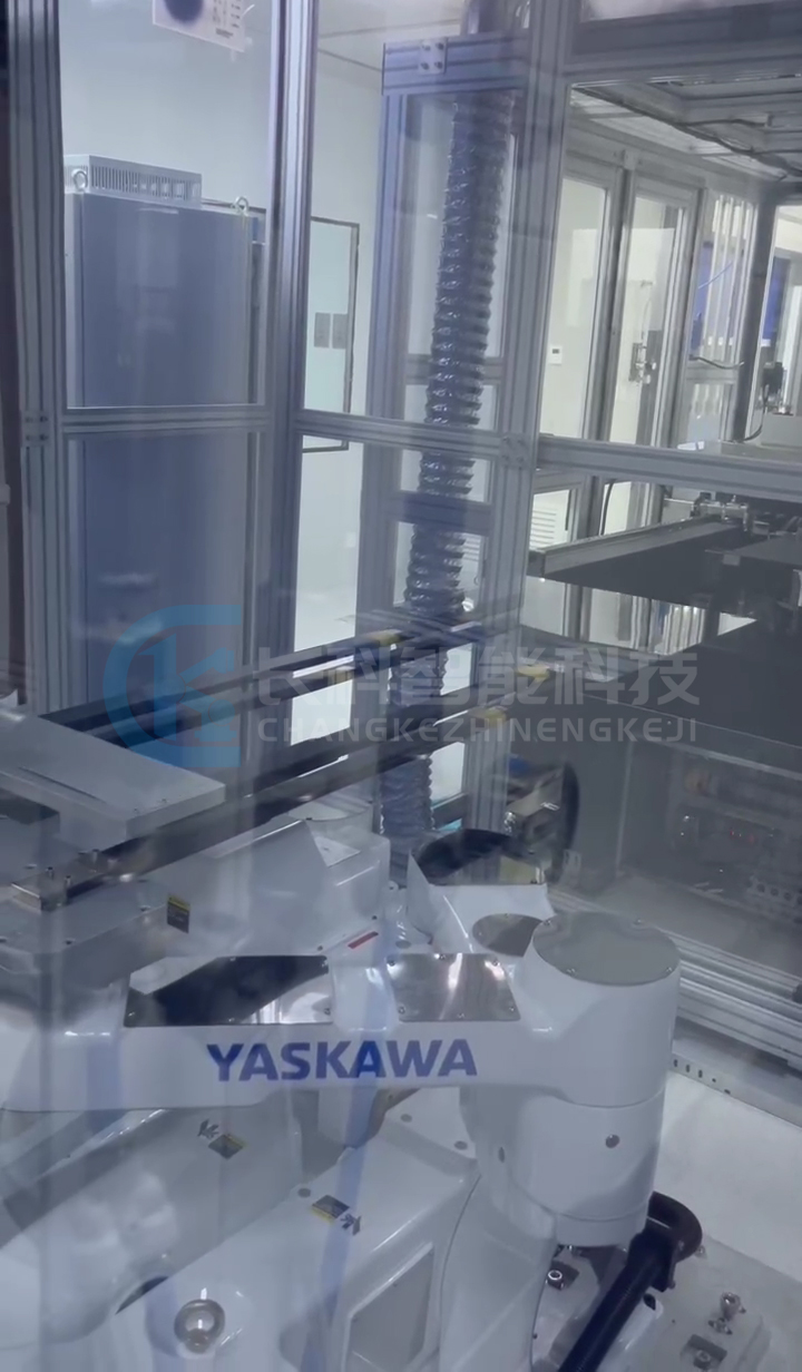 安川機(jī)器人取放鈣鈦礦玻璃基板 安川機(jī)器人取放鈣鈦礦玻璃基板